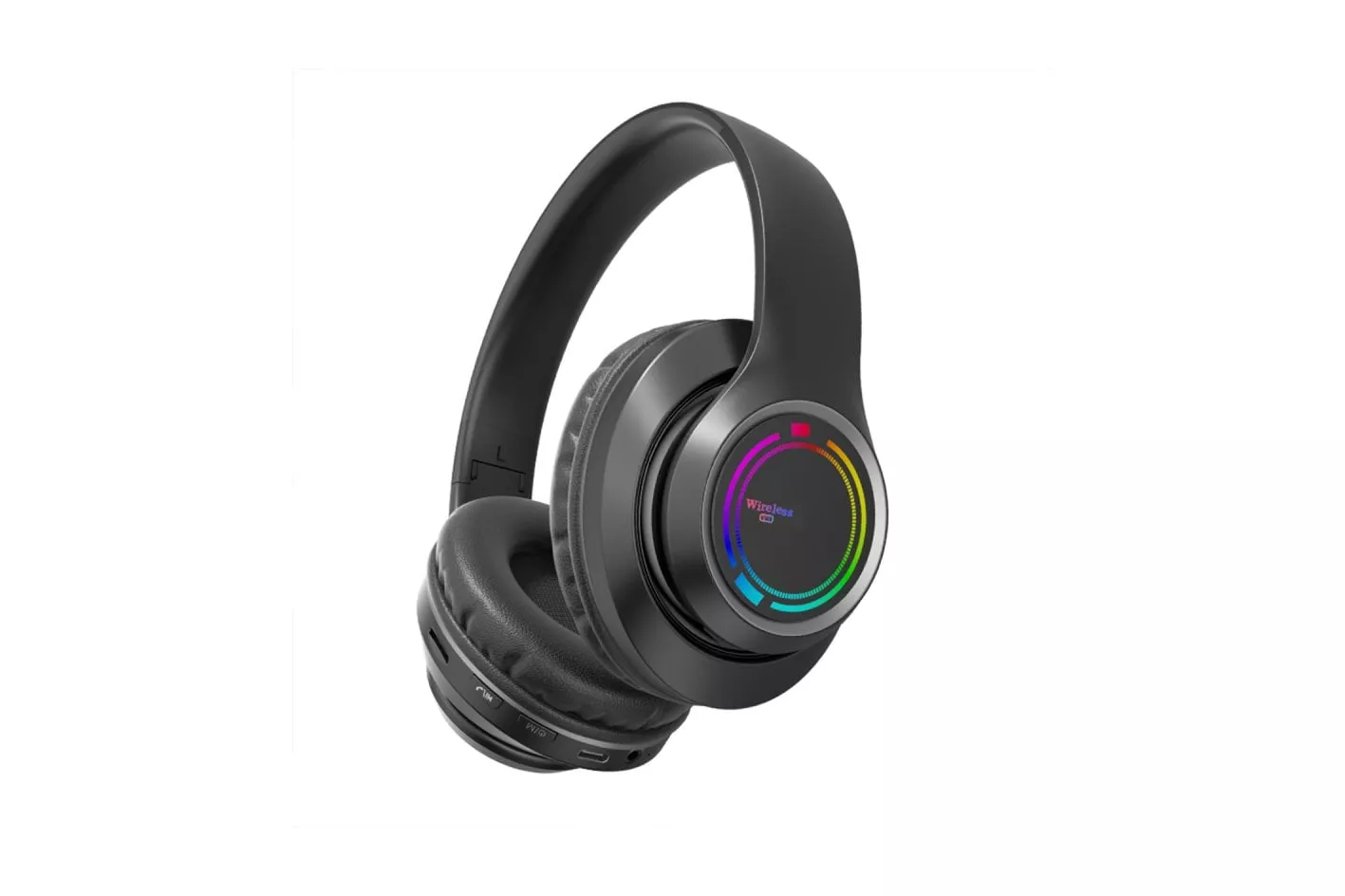 Kinsi V3 Auriculares Inal&aacute;mbricos Bluettoth HiFi RGB Negros