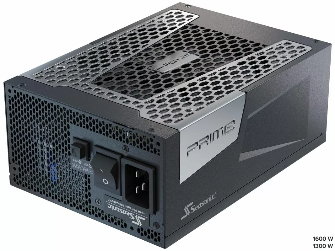 Fuente/PSU Seasonic Prime TX-1300 80 Plus Titanium PCIe 5.0 1300W Modular