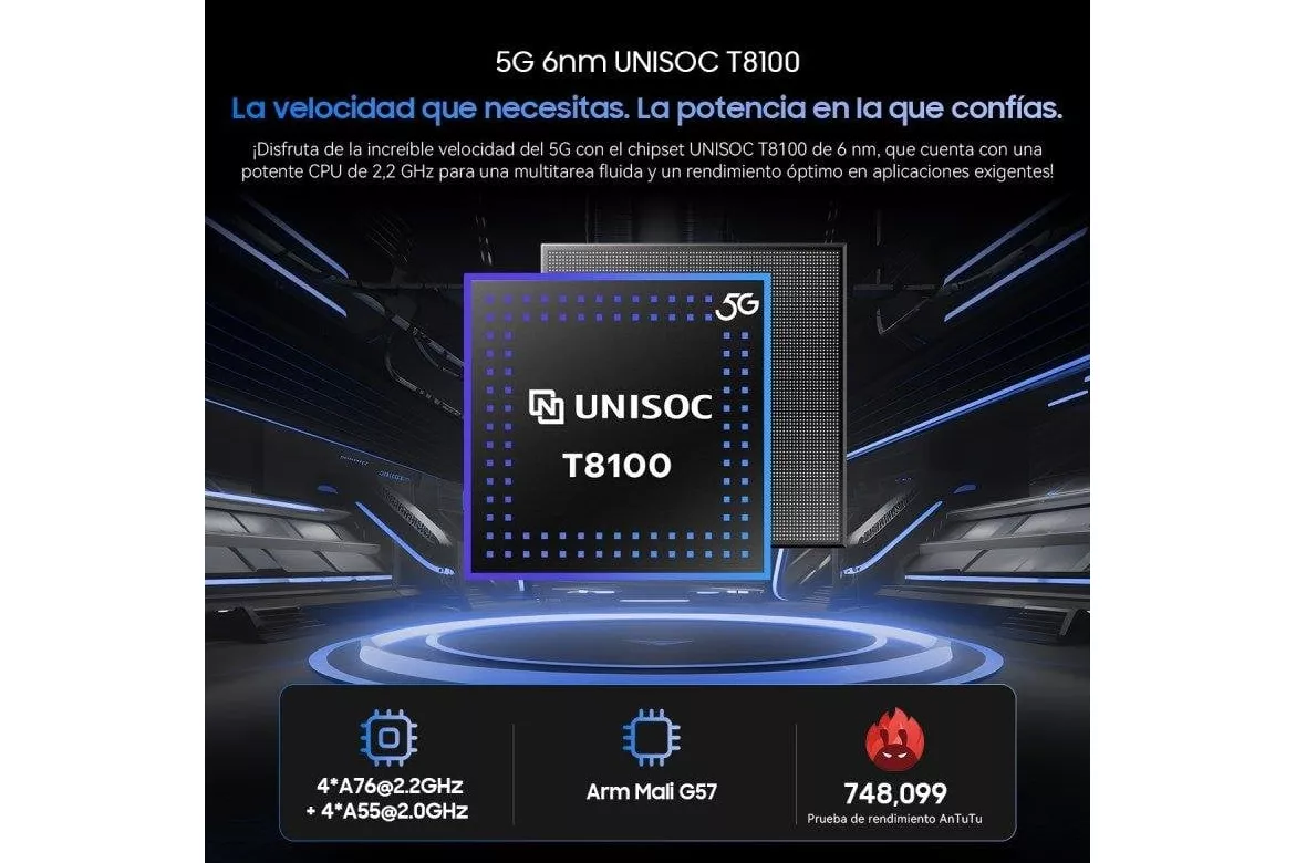Blackview Rock 2 Pro 5G 8GB 256GB 6,67"' Negro Incluye auriculares