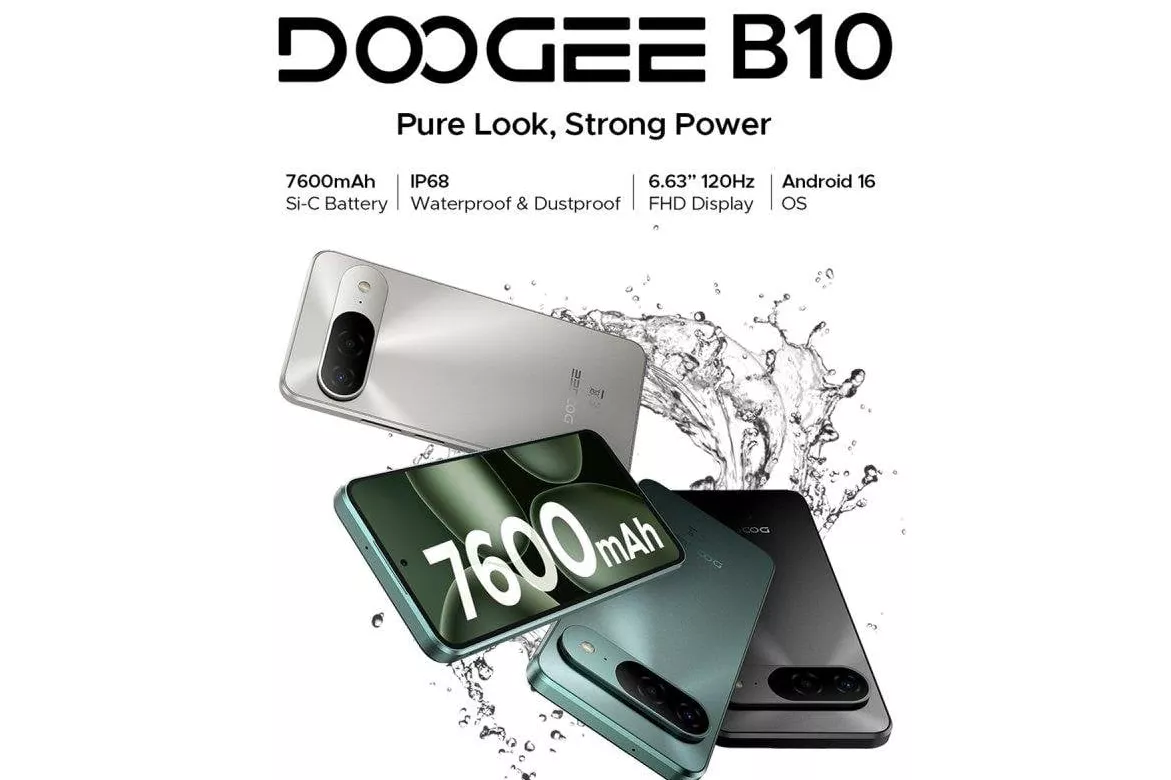 Doogee B10 4G 6GB 256GB 6.63" Negro