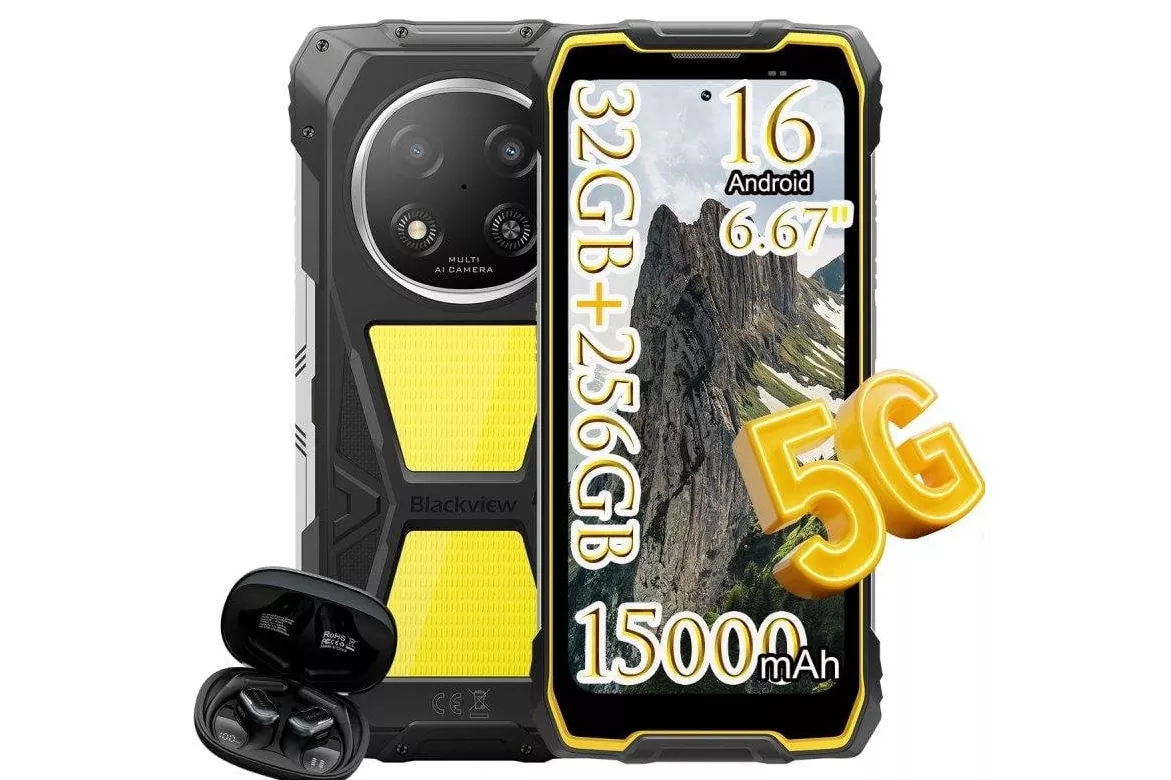 Blackview Rock 2 Pro 5G 8GB 256GB 6.67" Negro Incluye auriculares