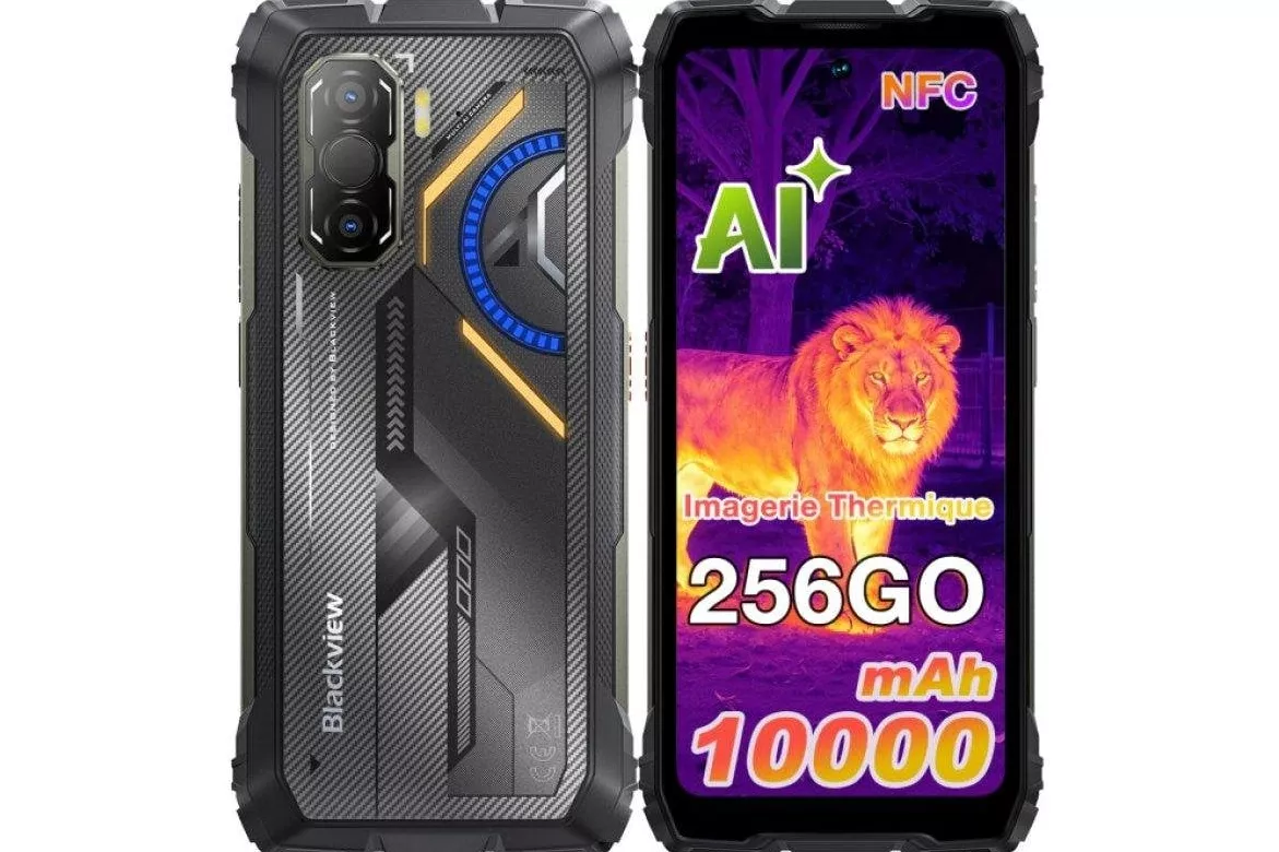 Blackview Rock 3 4G 8GB 256GB 6.78" Blanco