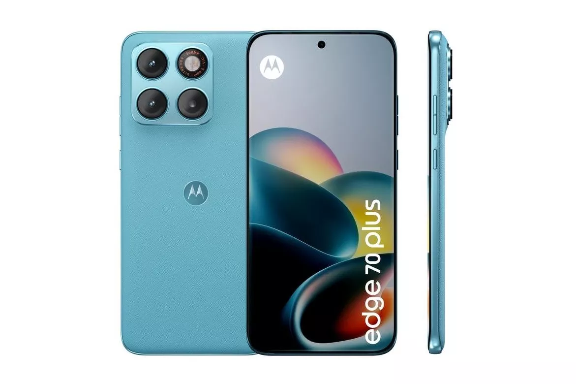 Motorola Moto Edge 70 Plus 8GB 128GB Milky Blue - Smartphone 6.78"