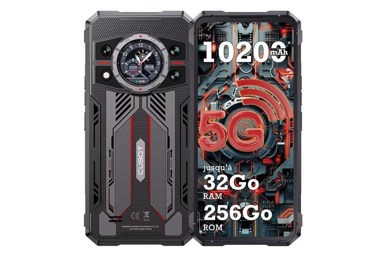 Cubot KingKong 11 5G 16GB 256GB 6,72" Negro pantalla FHD+