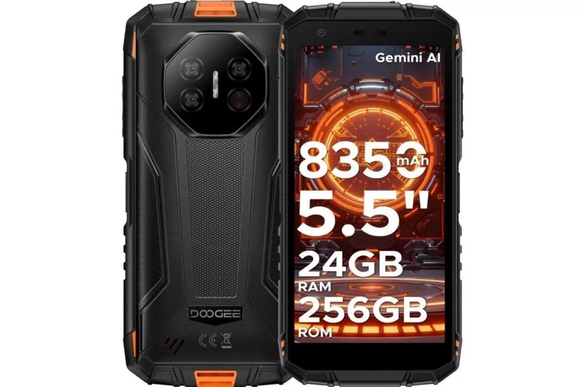 Doogee Fire 3 Ultra 4G 6GB 256GB 5.5" Negro/Naranja