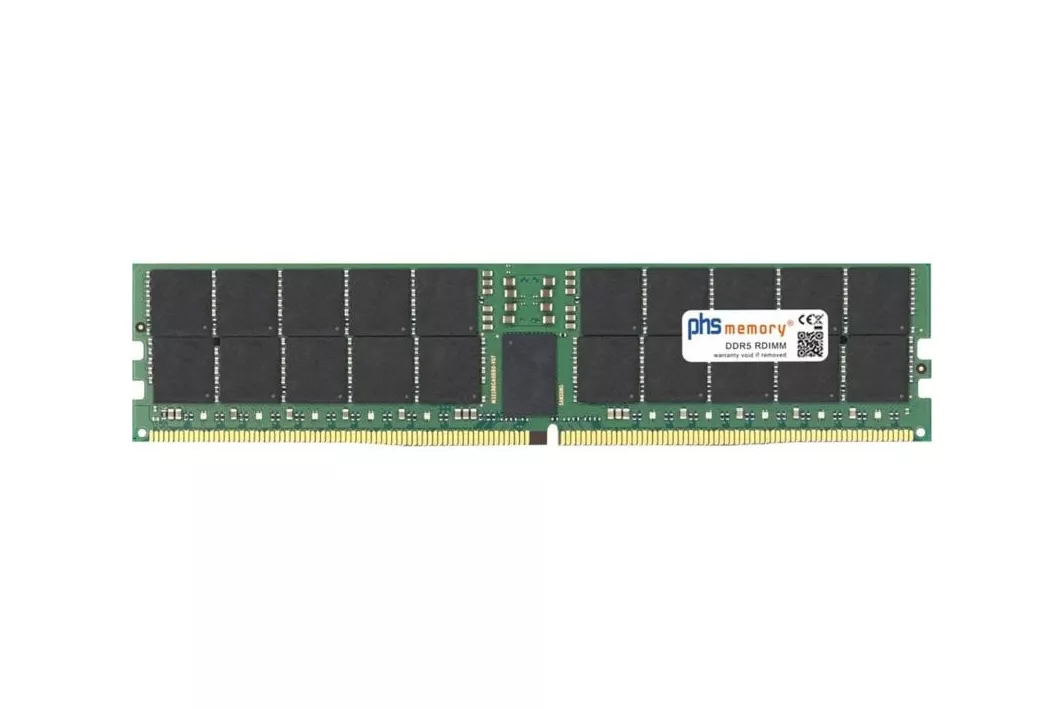 Memoria RAM PHS-memory SP631322 32GB DDR5 6400MHz ECC Registered DIMM