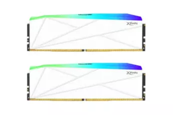 Memoria RAM V-Color Manta XFinity+ 32GB 2x16GB DDR5 8000MHz CL40 RGB blanca