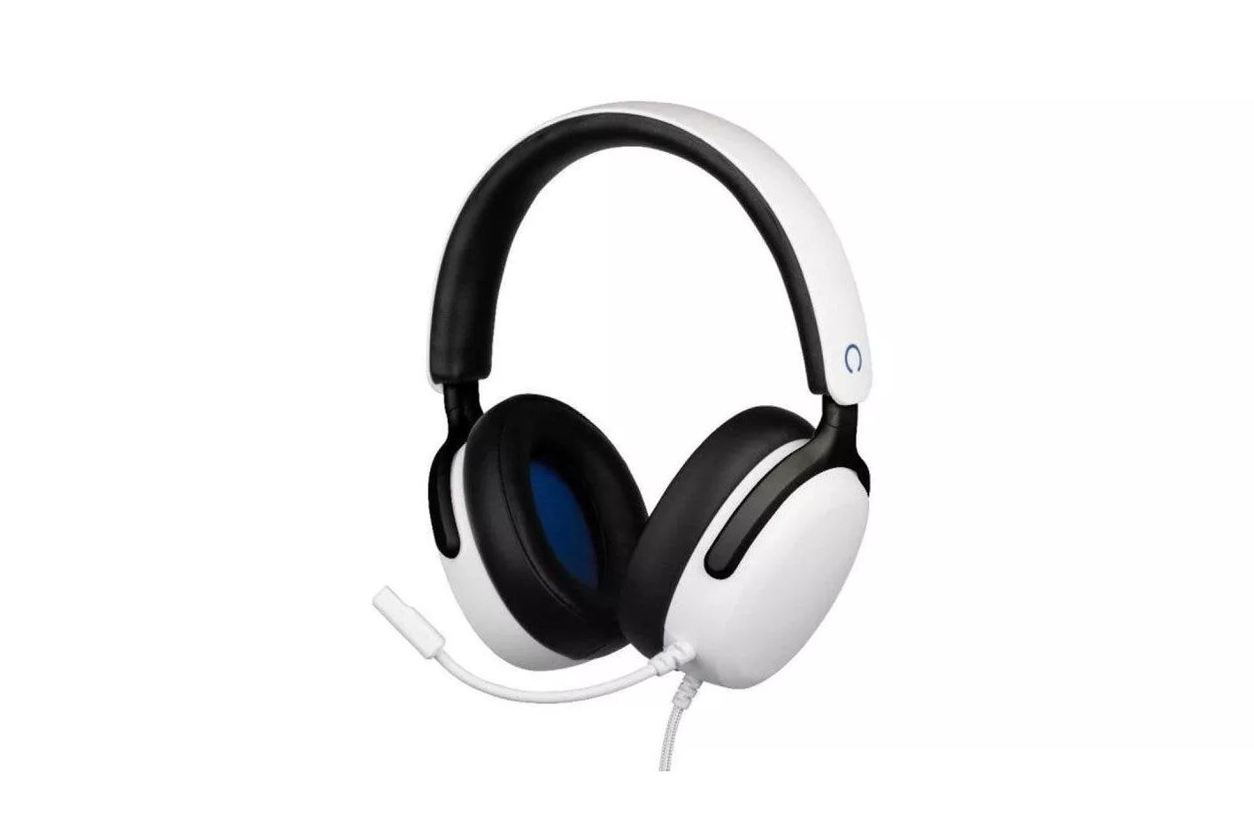 Auriculares Konix Nexus con cable 3,5 mm para gaming en PS5 negro y blanco