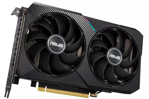 Asus Dual GeForce RTX3060 Ti OC Mini 8GB GDDR6 - Grafíca