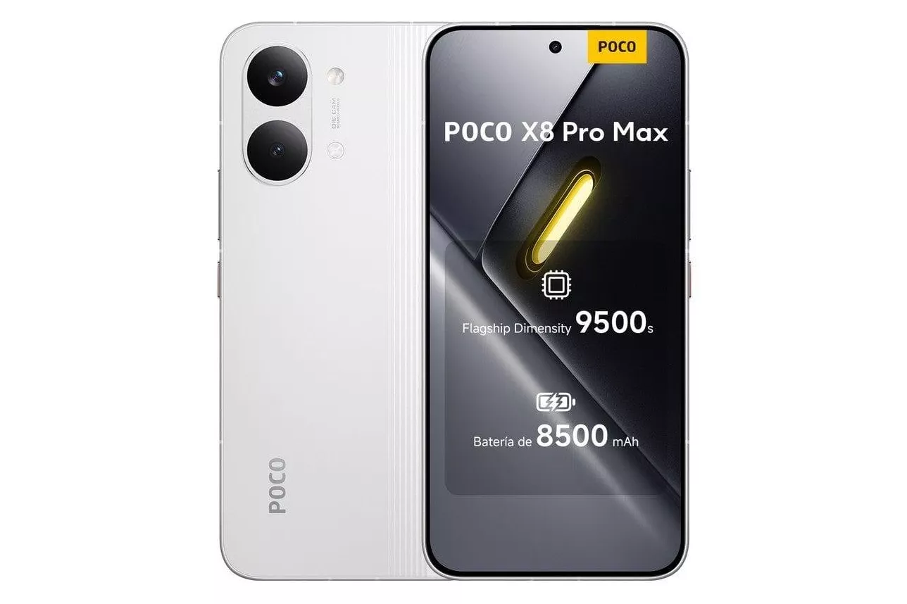 Xiaomi POCO X8 Pro Max 12GB 256GB Blanco - Smartphone 6.83"