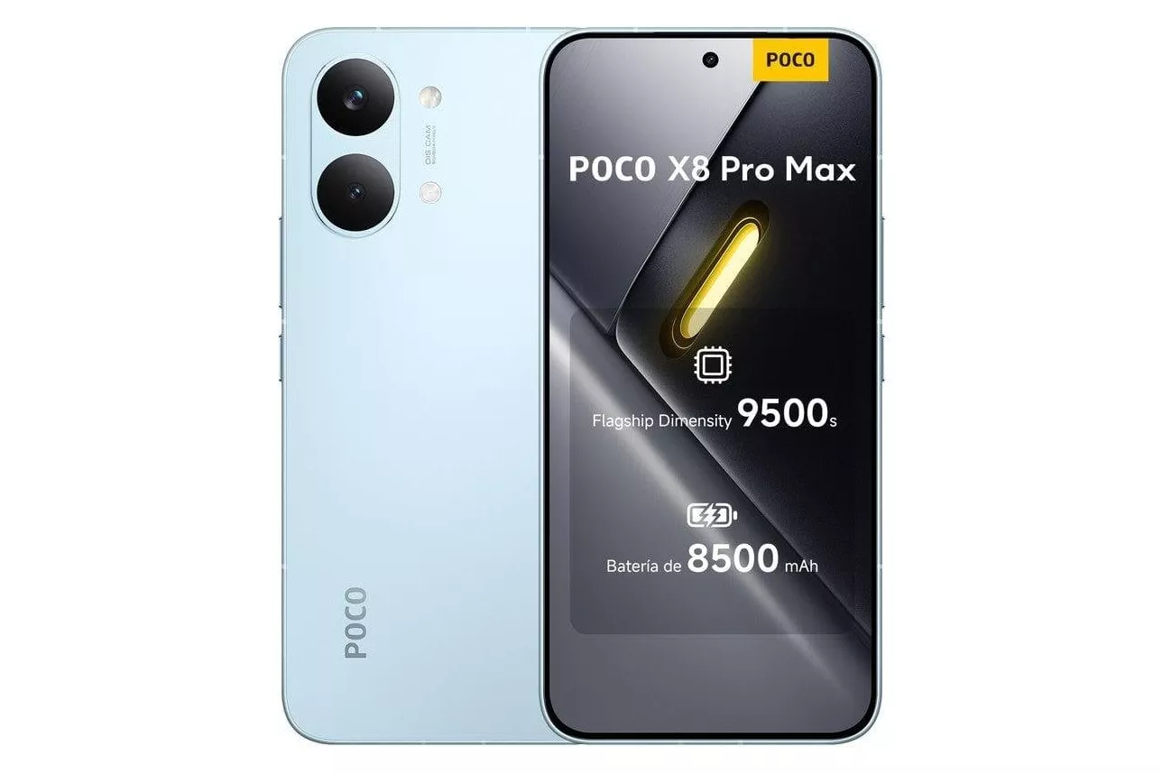 Xiaomi POCO X8 Pro Max 12GB 512GB Azul - Smartphone 6.83"