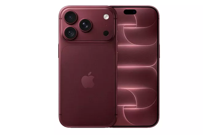 Smartphone/M&oacute;vil Apple iPhone 18 Pro 6.3" 12GB 256GB 5G Burdeos