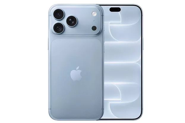 Smartphone/M&oacute;vil Apple iPhone 18 Pro Max 6.9" 12GB 1TB 5G Azul Glacial