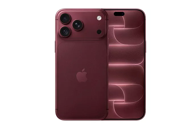 Smartphone/M&oacute;vil Apple iPhone 18 Pro Max 6.9" 12GB 256GB 5G Burdeos