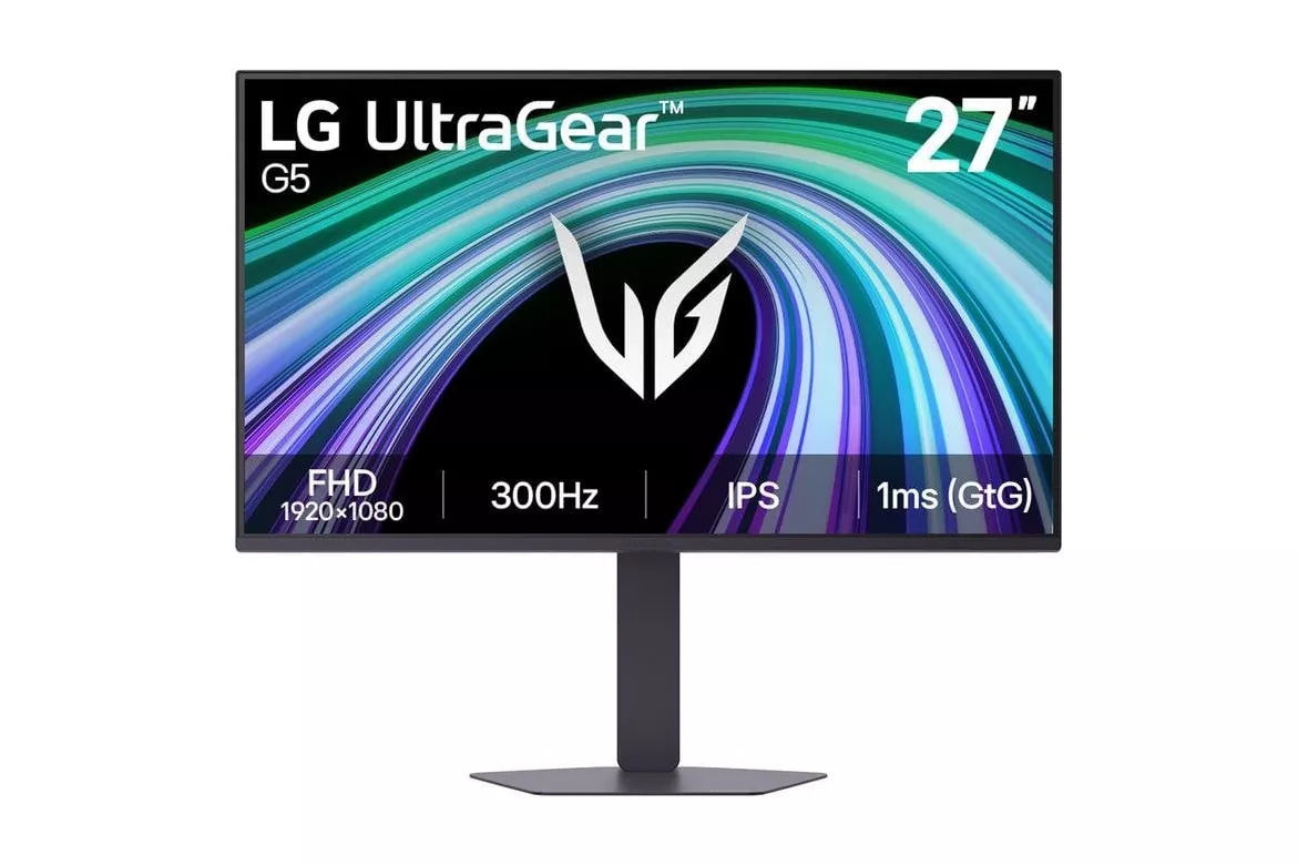 Monitor LG 27" Full HD 1920 x 1080 300Hz IPS 1ms FreeSync G-SYNC Ajuste altura