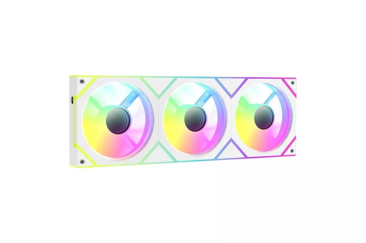 Refrigeraci&oacute;n aire Ocypus Gamma F36 ARGB 120 mm 3 ventiladores blanco
