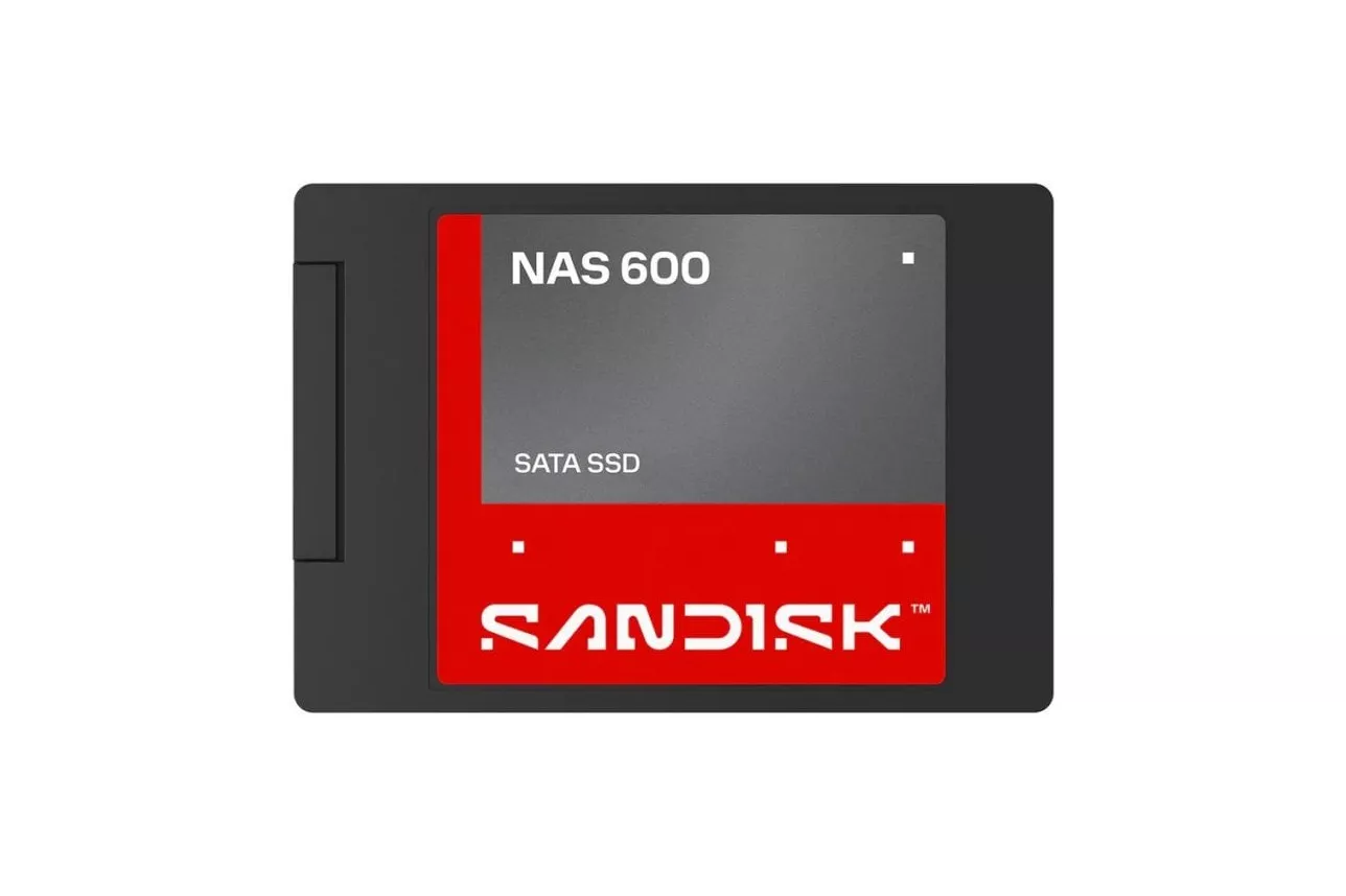 Disco Duro Sandisk NAS 600 4 TB SATA SSD 2,5" 560 MB/s lectura 520 MB/s escritura