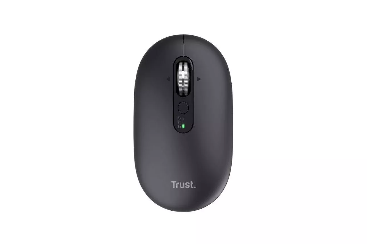 Rat&oacute;n Trust Seron Slim Multi inal&aacute;mbrico Bluetooth 3200 DPI negro