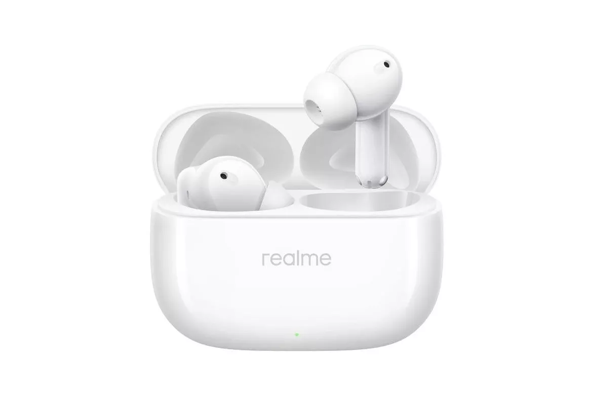 Auriculares realme Buds T310 inal&aacute;mbricos Bluetooth con cancelaci&oacute;n de ruido, blancos