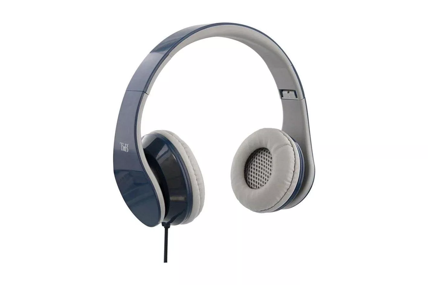 Auriculares T'nB CSSTREAMBL con diadema plegable, color azul