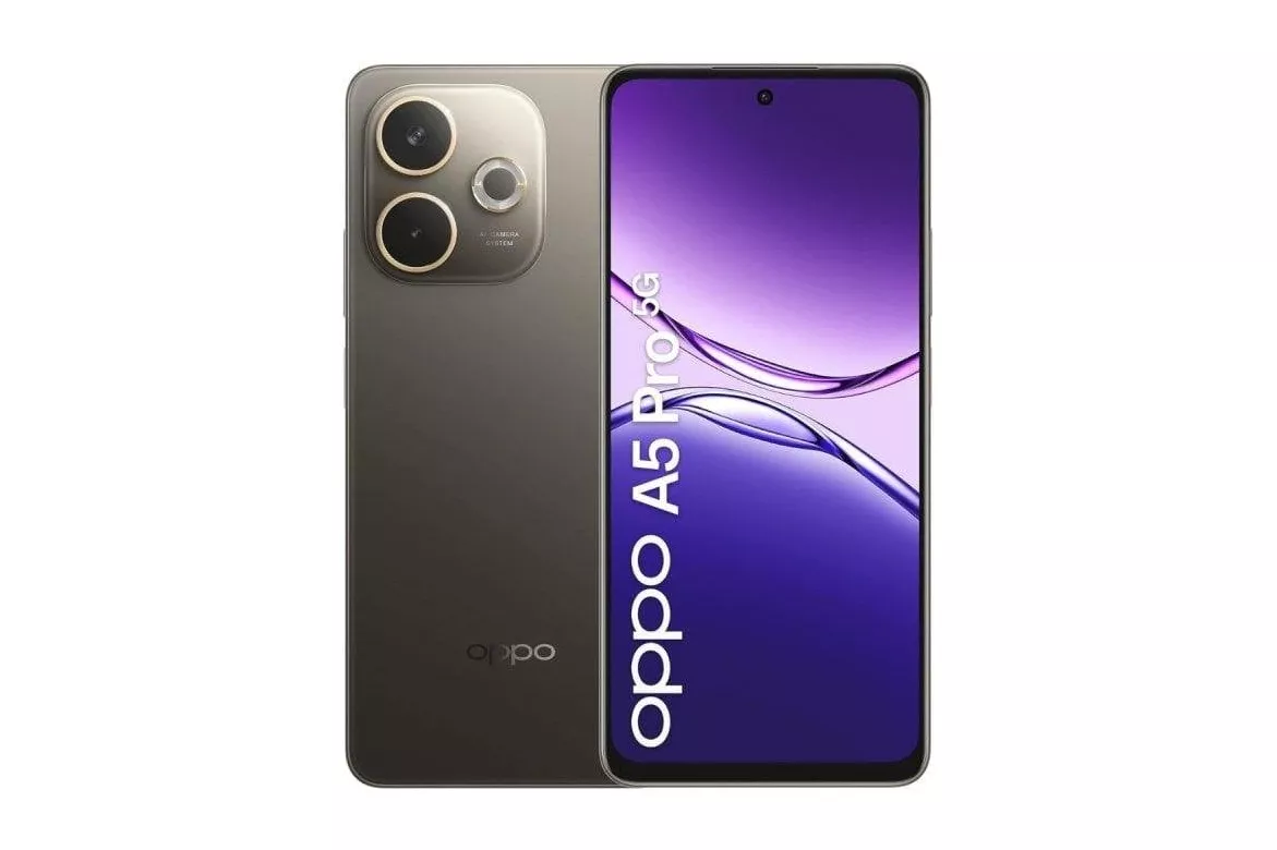 OPPO A5 Pro 5G 8GB 256GB 6.67" Negro Marr&oacute;n