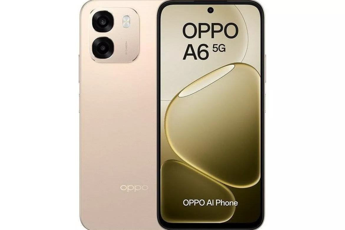 OPPO A6 5G 6GB 256GB 6.75" Aurora Gold