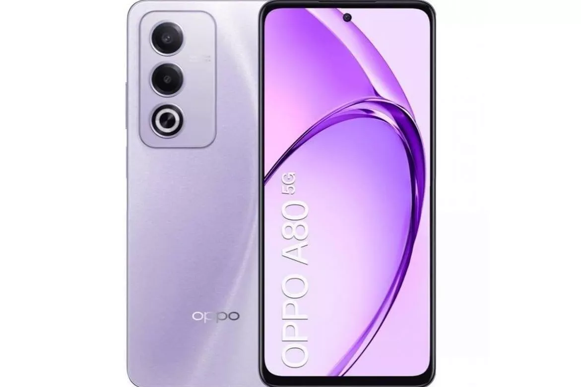 OPPO A80 5G 8GB 256GB 6.67" P&uacute;rpura
