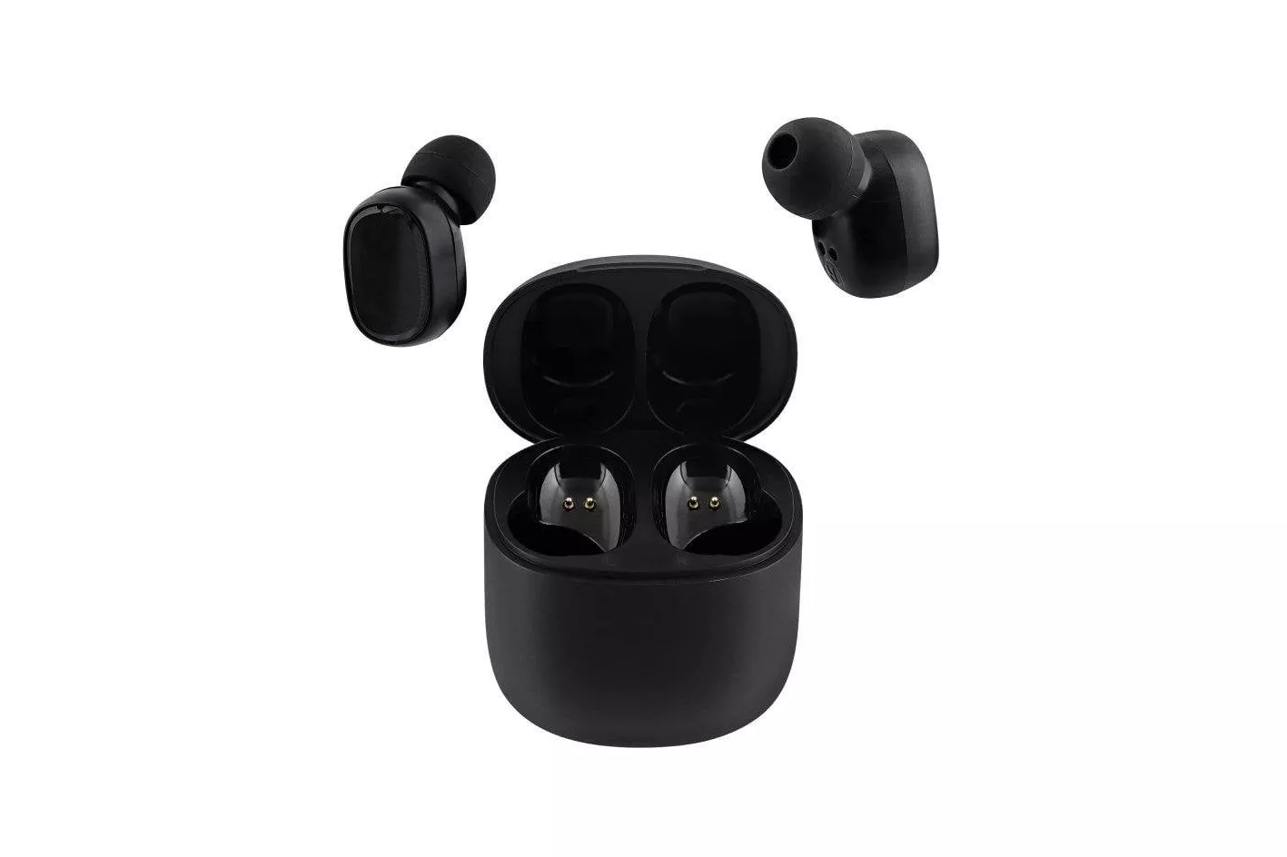 Auriculares T'nB Onyx inal&aacute;mbricos Bluetooth para m&uacute;sica y llamadas, negros
