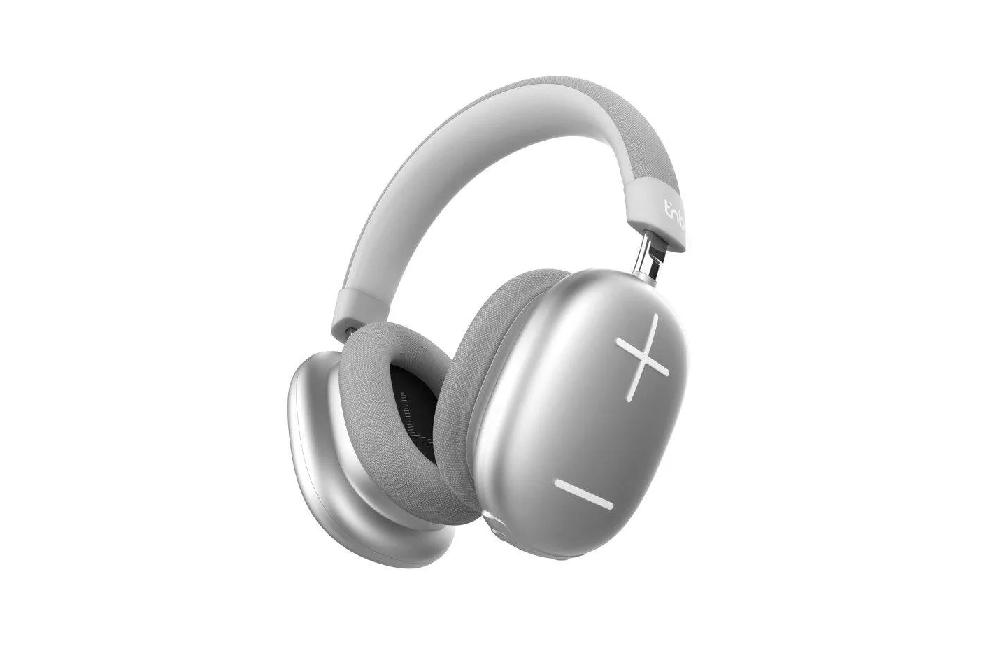Auriculares TnB Bounce Max inal&aacute;mbricos Bluetooth con cancelaci&oacute;n de ruido, gris