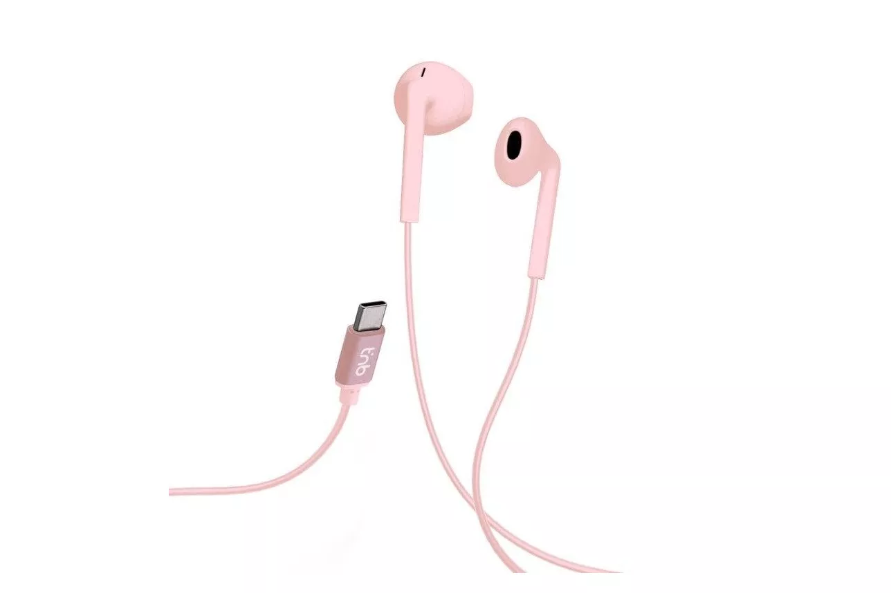 Auriculares TnB con cable USB-C, micr&oacute;fono y control de volumen