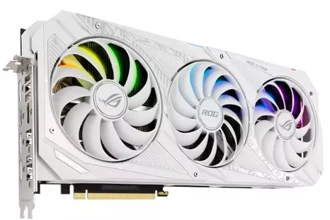 Asus ROG Strix GeForce RTX3070 OC White 8GB GDDR6 - Gráfica