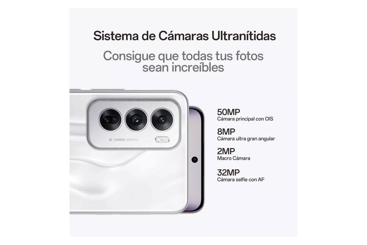 OPPO Reno12 5G 12GB 256GB 6.7" Negro