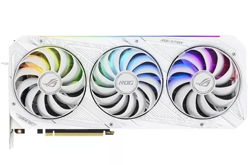 Asus ROG Strix GeForce RTX3070 White 8GB GDDR6 LHR - Gráfica