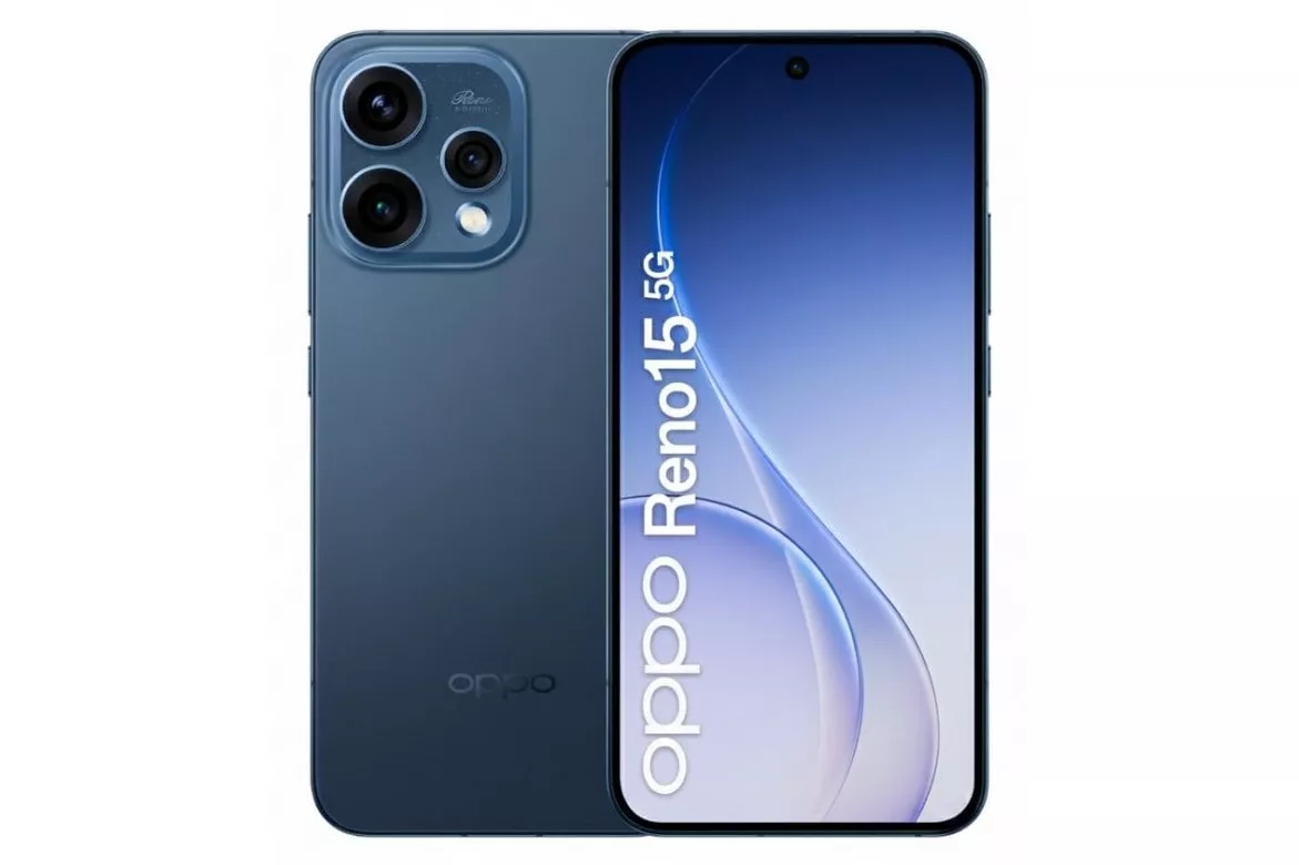 OPPO Reno15 5G 8GB 6.59" 512GB Negro pantalla AMOLED