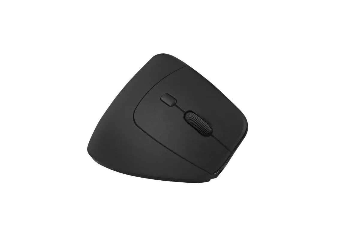 Rat&oacute;n TnB MWERGOVLIGHT Bluetooth/2,4 GHz 2400 DPI Negro vertical recargable