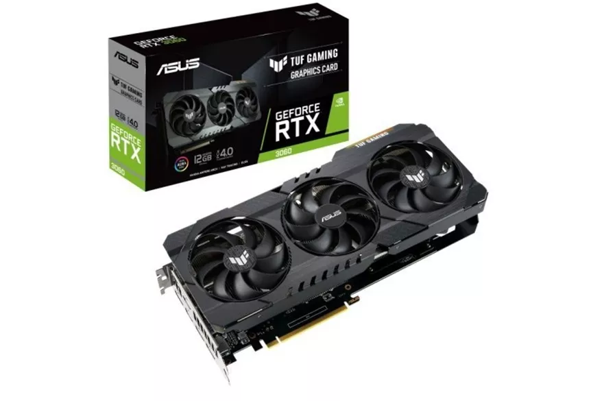 Asus TUF Gaming GeForce RTX3060 12GB GDDR6 LHR - Gráfica