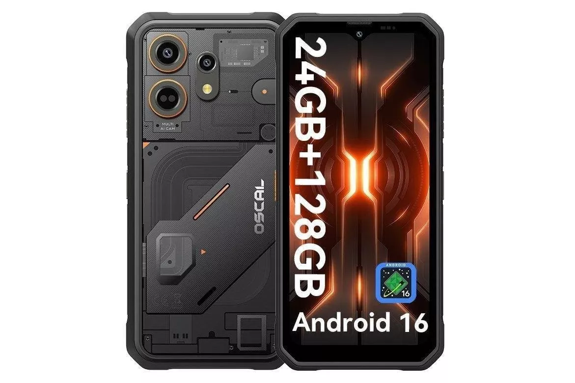 OSCAL Marine 3 4G 8GB 128GB 6.56" Negro