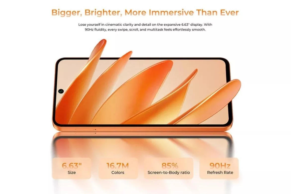 Oukitel C26 4G 4GB 128GB 6.63" Naranja