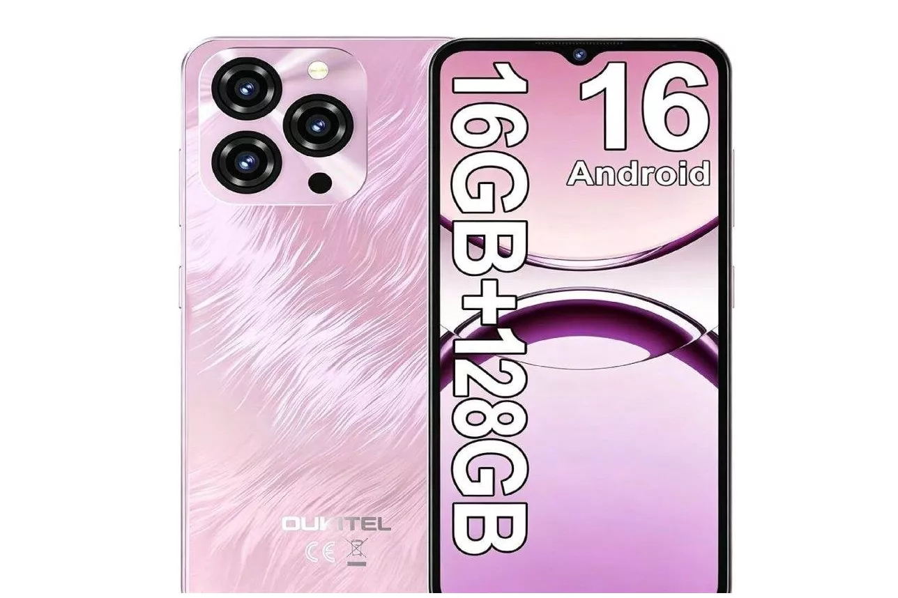 Oukitel C3 4G 4GB 128GB 6.52" Rosa