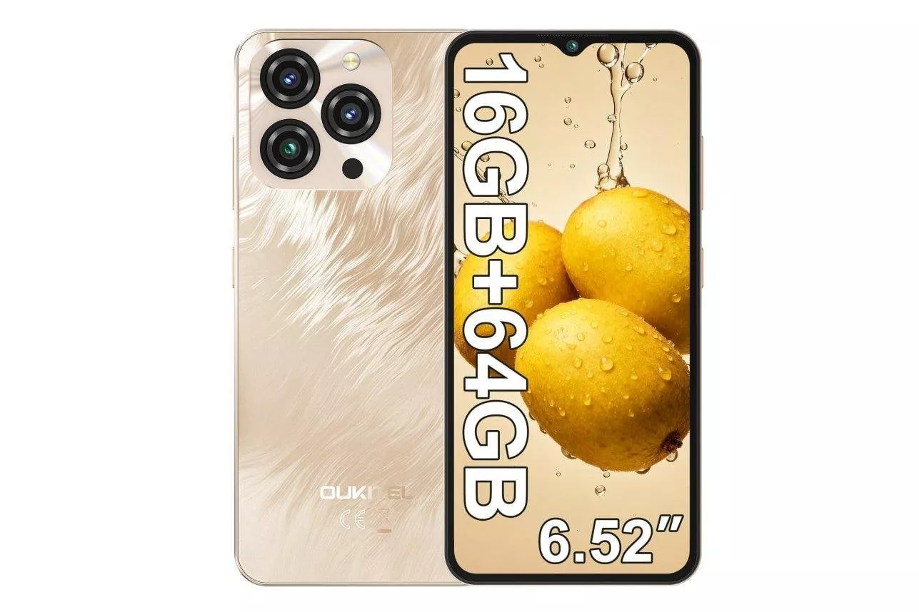 Oukitel C3 4G 4GB 64GB 6.52" Dorado
