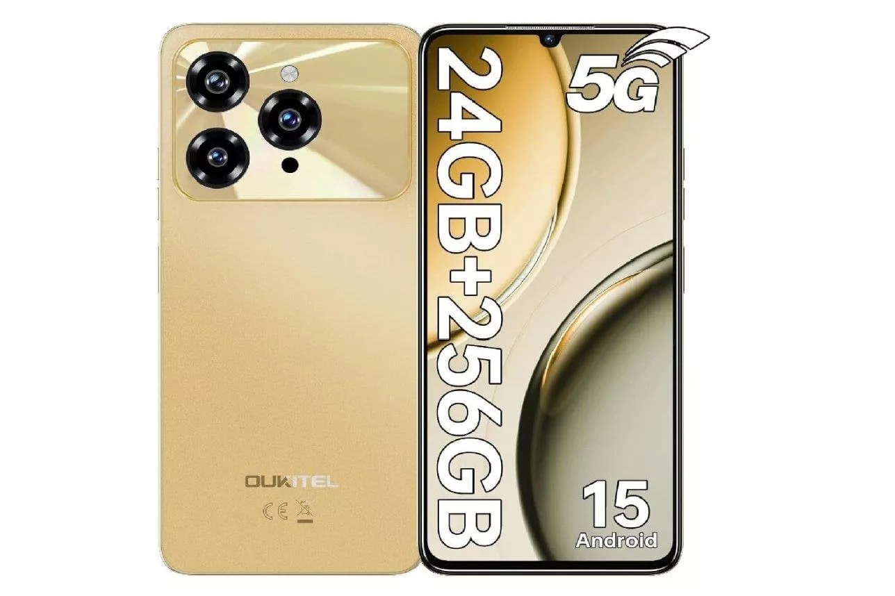 Oukitel C6 5G 8GB 256GB 6.8" Dorado