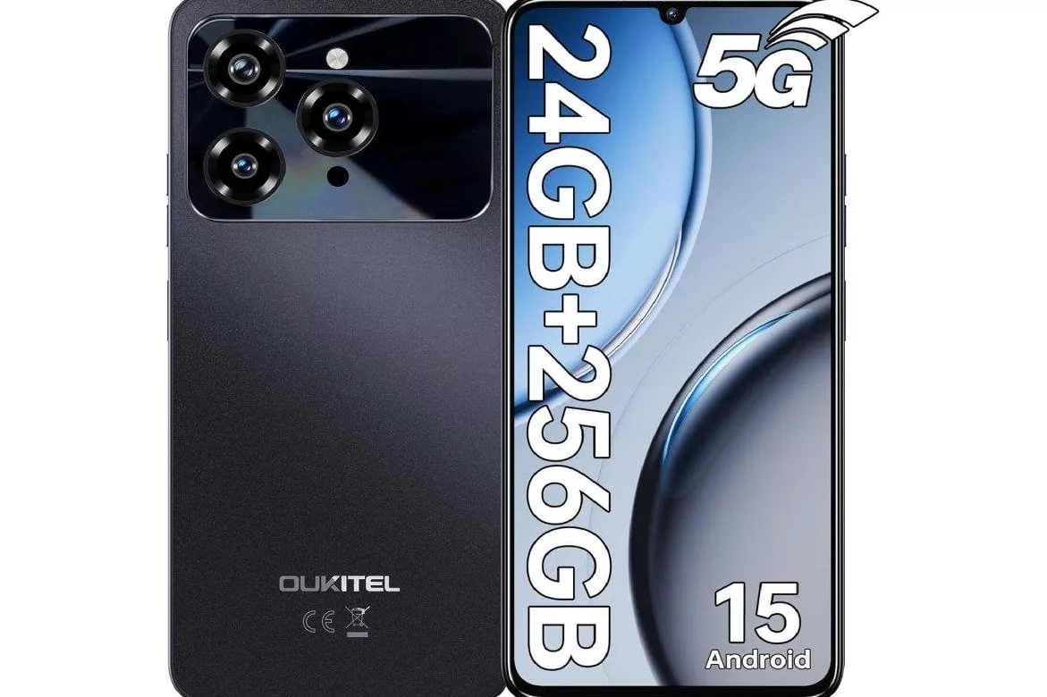 Oukitel C6 5G 8GB 6.8" 256GB Negro NFC