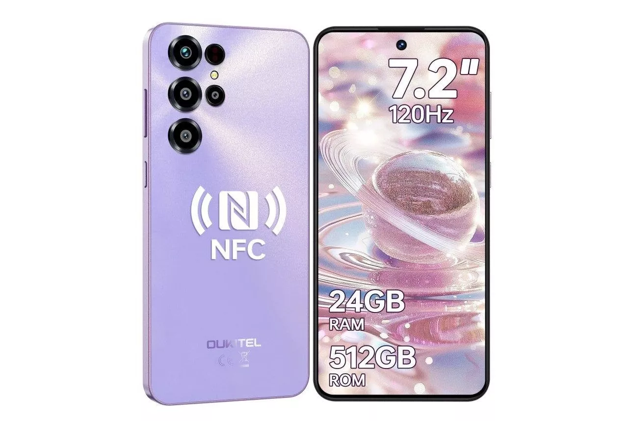 Oukitel C68 4G 8GB 512GB 7.2" Morado