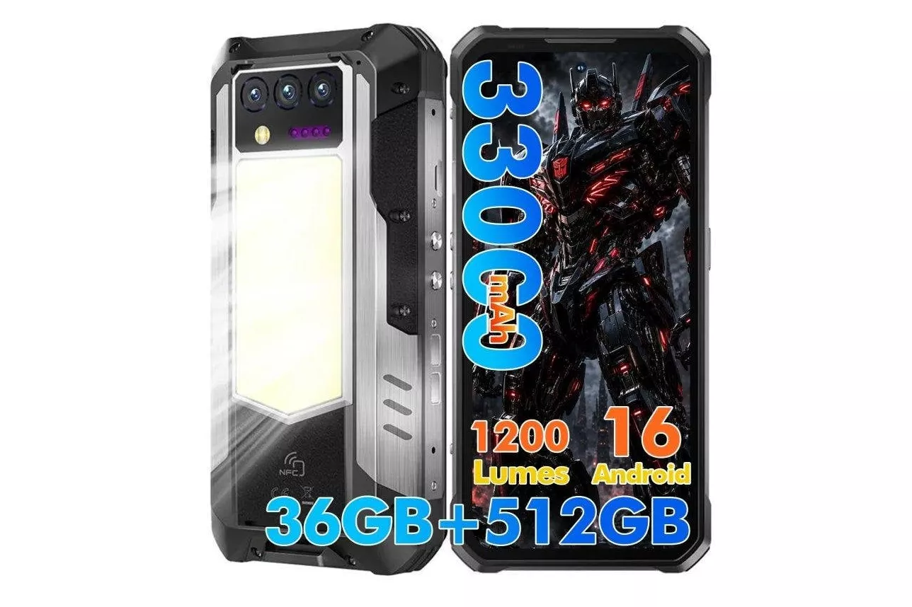 Oukitel WP100 Plus 4G 12GB 512GB 6.8" Naranja
