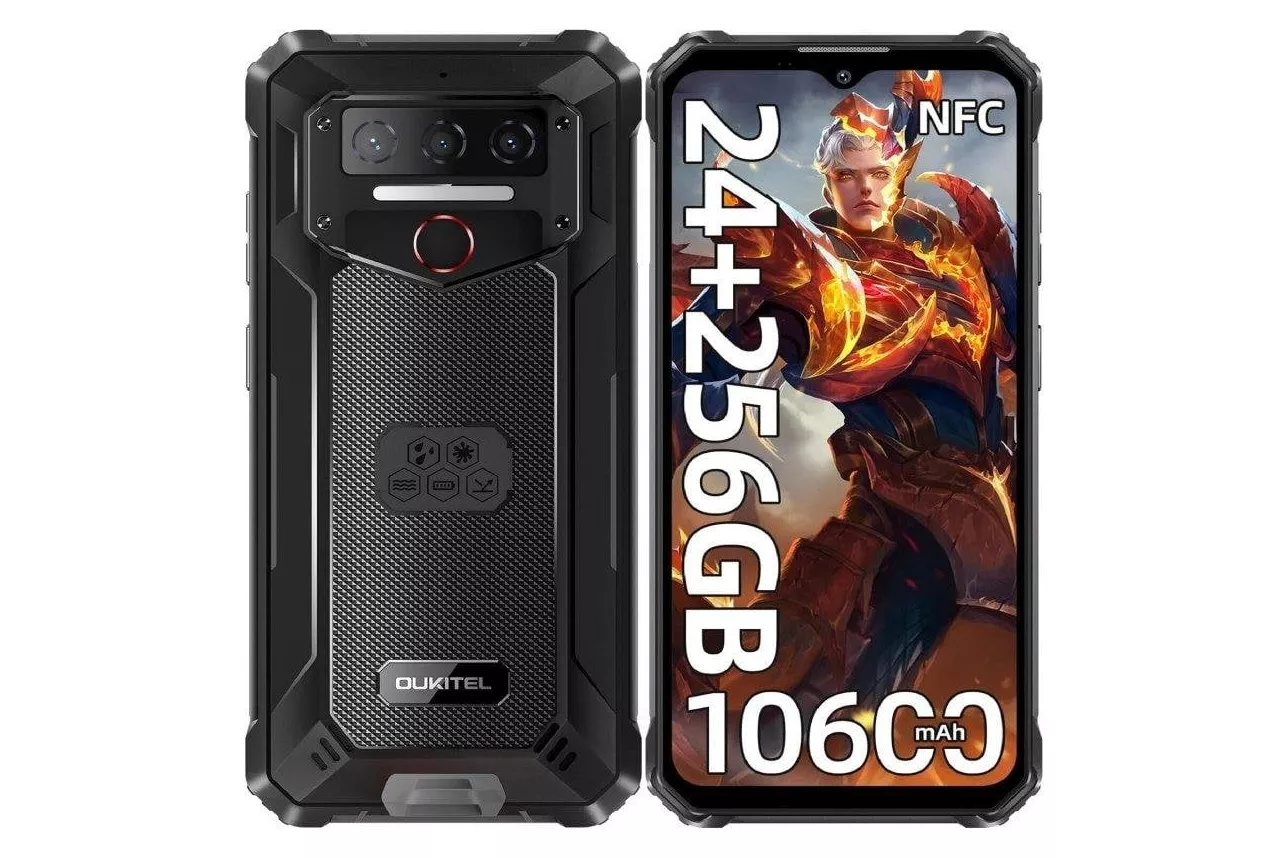 Oukitel WP23 Plus 4G 8GB 6.52" 256GB Negro bater&iacute;a larga duraci&oacute;n