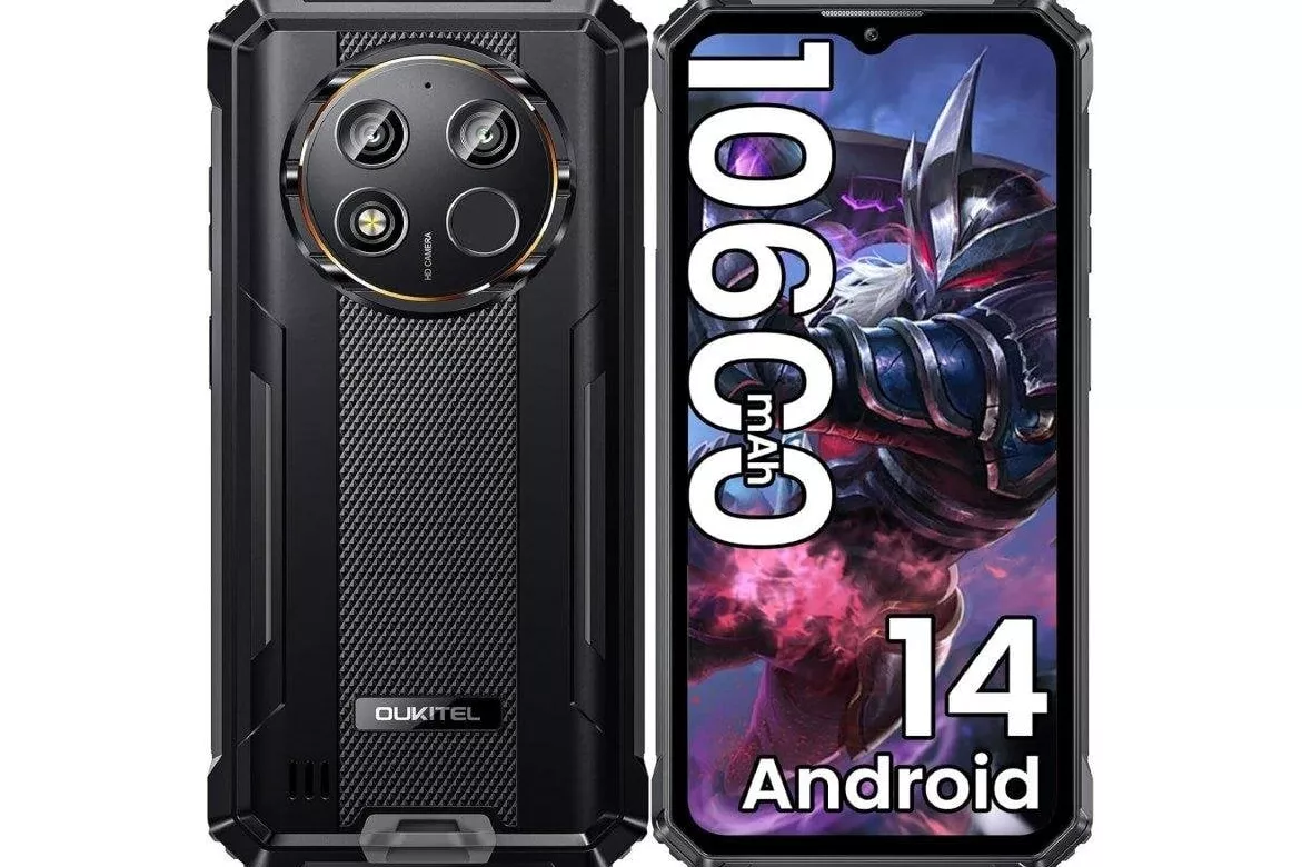 Oukitel WP28E 4G 4GB 64GB Negro 6,52" Resistente al agua