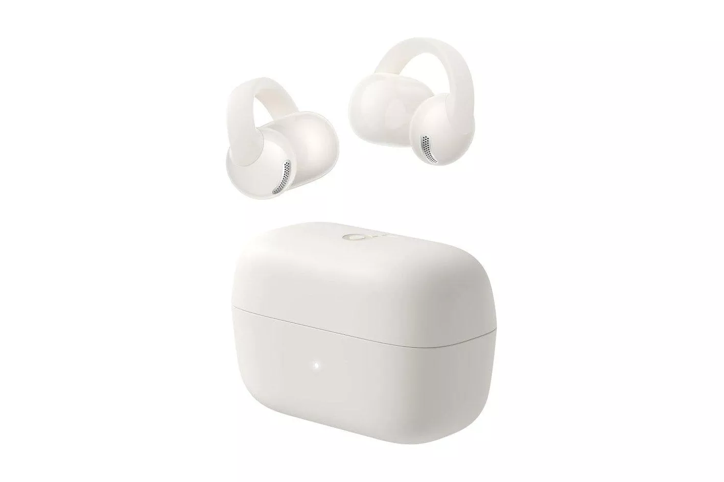 Auriculares Soundcore C50i inal&aacute;mbricos Bluetooth de o&iacute;do abierto con clip blancos