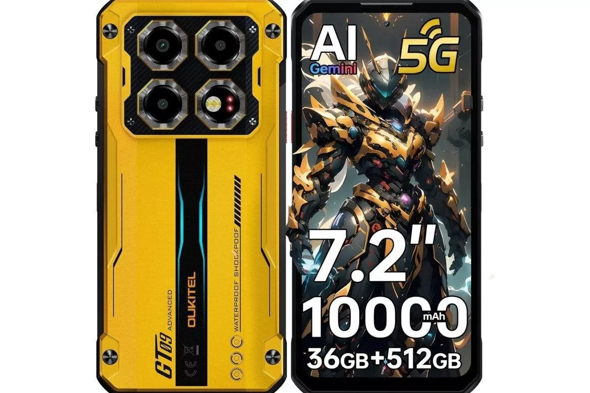 Oukitel WP60 5G 12GB 512GB 7,2" Naranja Dual SIM