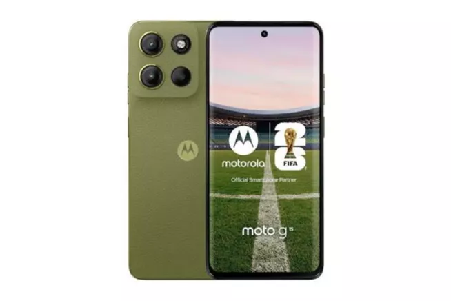 Smartphone/M&oacute;vil Motorola Moto G15 6.7" 8GB 256GB 4G Verde Iguana