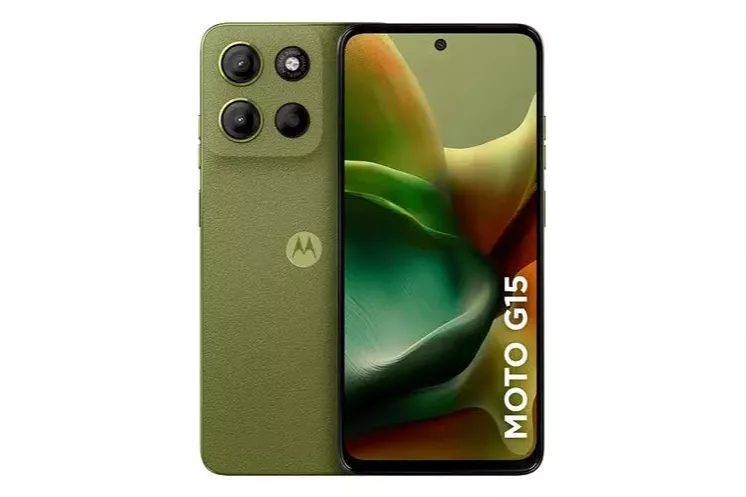 Smartphone/M&oacute;vil Motorola Moto G15 6.7" 8GB 128GB 4G Verde Iguana